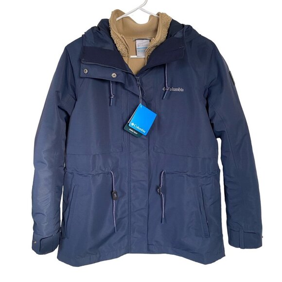 Columbia Jackets & Blazers - Columbia Drop Ridge Interchange Jacket women's medium Omni-Tech Omni-Heat NWT